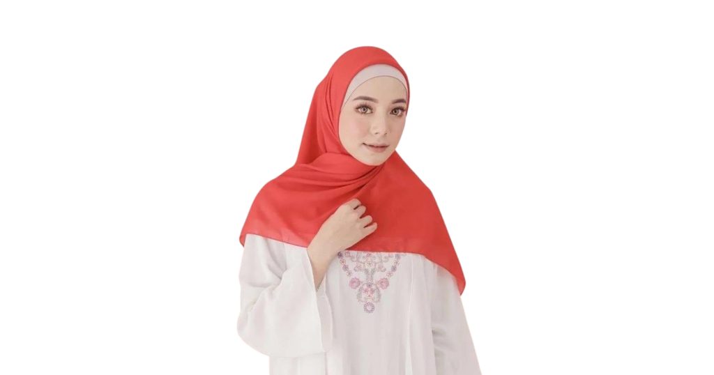 Referensi Jilbab Yang Tepat Untuk Baju Putih Merah