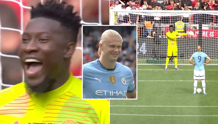 Gimik Onana Gagal Di Adu Penalti ManCity Vs MU