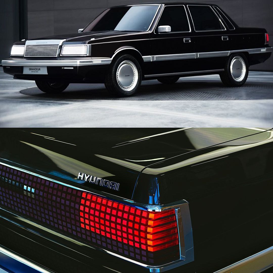 Hyundai Grandeur EV Rayakan 35 Tahun Dengan Konsep Retro