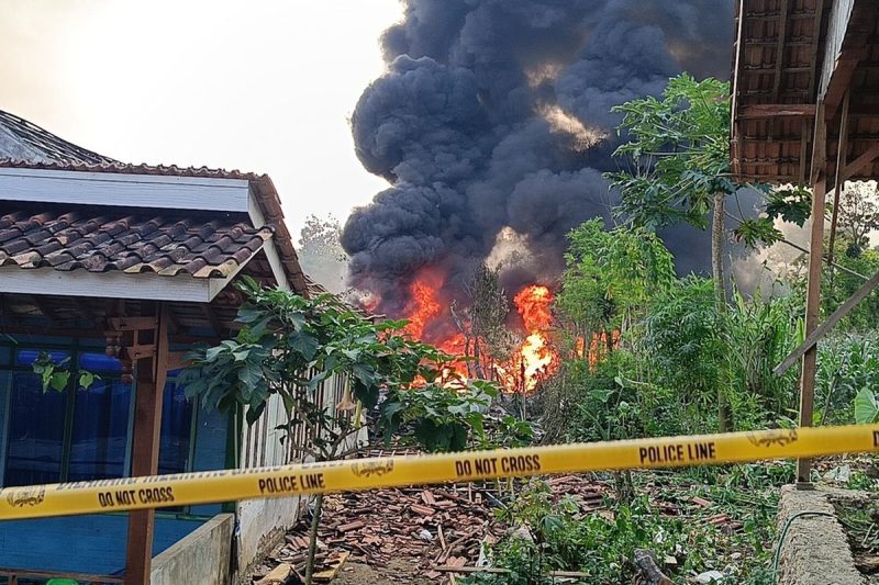 Tragis, Kebakaran Sumur Minyak Blora Di Picu Praktik Ilegal
