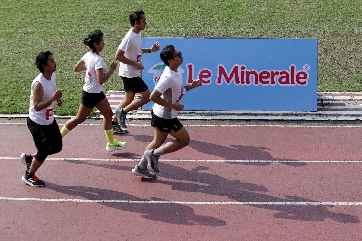 Kejar Rekor JRF 2025, Le Minerale Running Squad Siap Berlari
