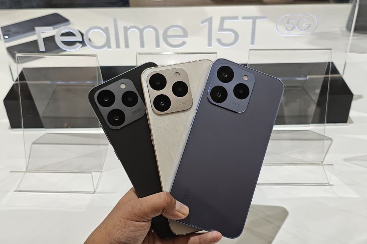 Realme 15T 5G Resmi Indonesia, Di Jamin Anti Lowbat