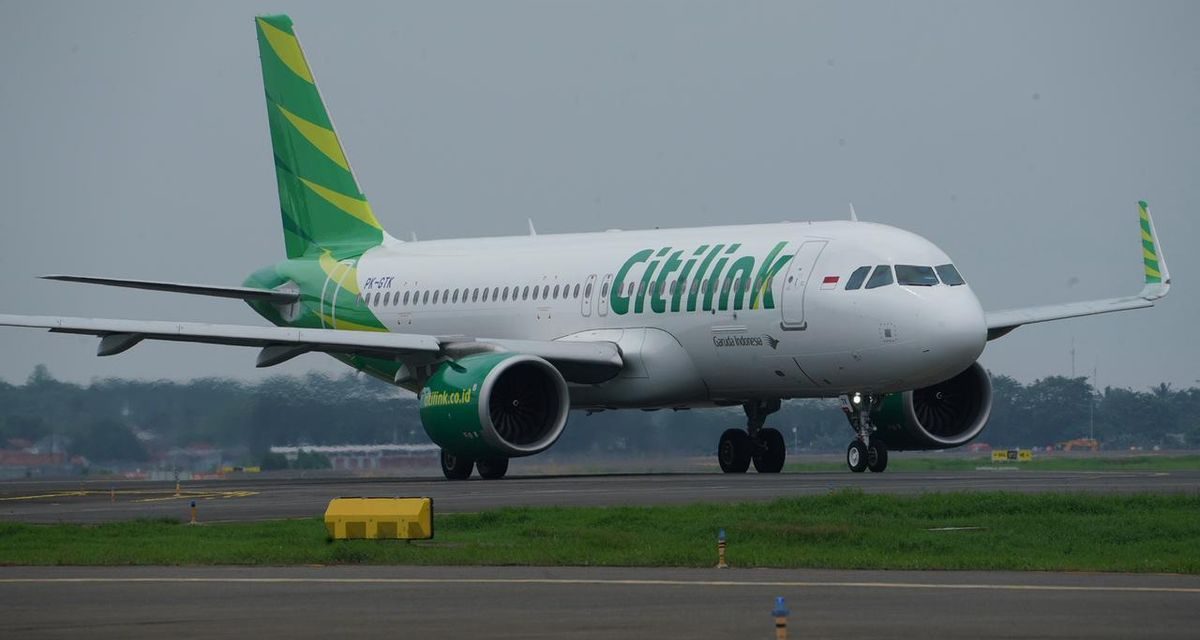 Citilink Hubungkan Surabaya-Palangkaraya: Tiket Mulai 1 Juta