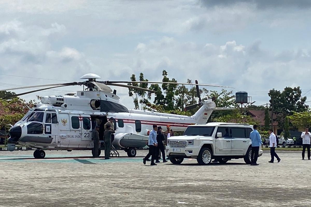 Tinjauan Banjir Langkat: Prabowo Sapa Korban Dari Mobil Maung