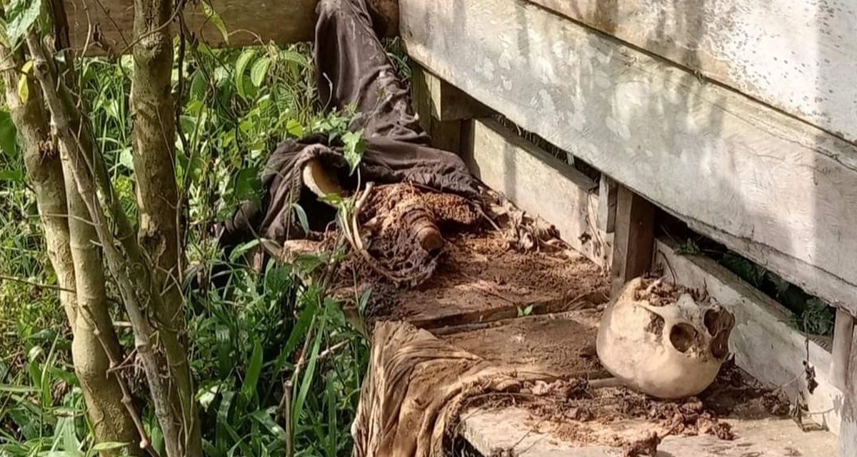 Penemuan Kerangka Manusia, Karena Banjir Bandang Sumbar