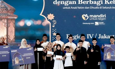 Bank Mandiri Bagikan Santunan Dan Mudik Gratis ke 80 Kota